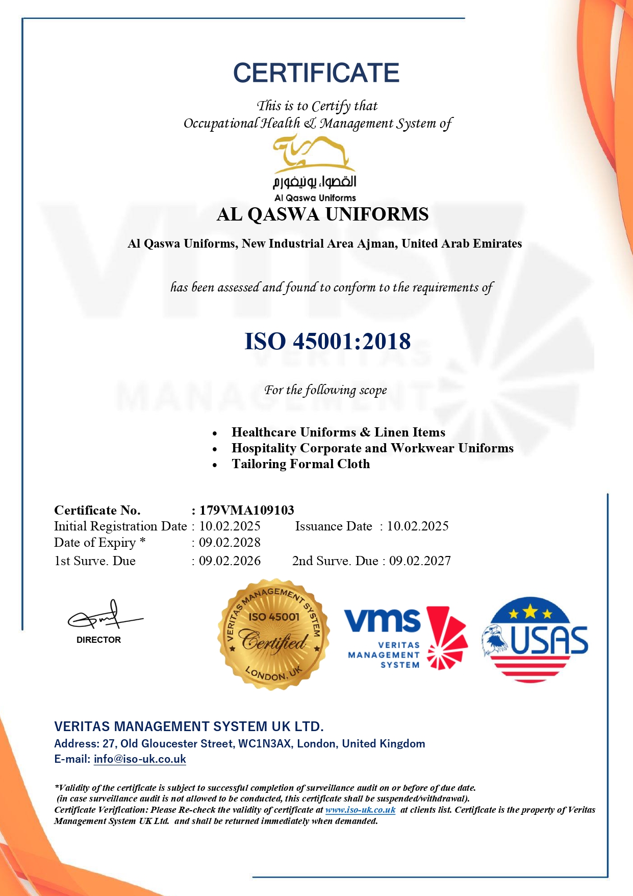 Certificate 3
